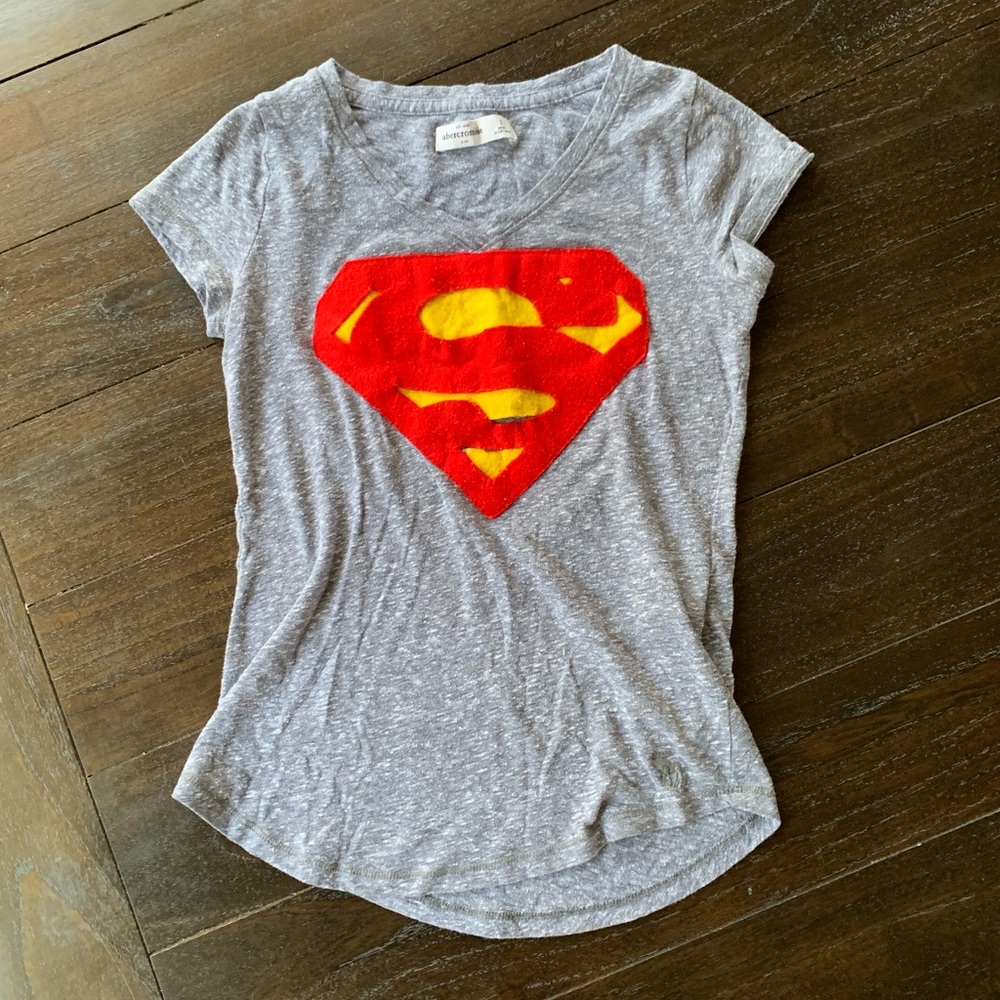 Abercrombie Kids Superman tee